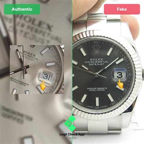 rolex datejust replica vs real